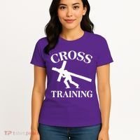 Funny Religous Cross Training Women's T-Shirt thumb 4