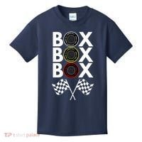 Formula Racing Car, Box Box Box Radio Call To PitBox Car Race Kids T-Shirt thumb 0