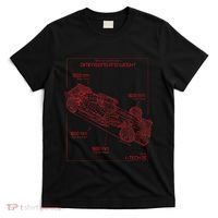 Formula Race Car Specifications Team Racing Fan Engineering T-Shirt thumb 0
