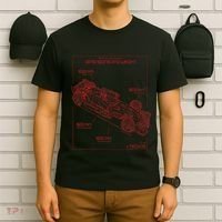 Formula Race Car Specifications Team Racing Fan Engineering T-Shirt thumb 6