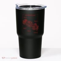 Formula Race Car Specifications Team Racing Fan Engineering Tumbler thumb 0