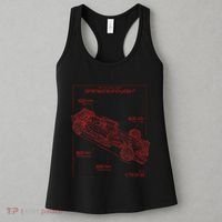 Formula Race Car Specifications Team Racing Fan Engineering Women's Tank Top thumb 3