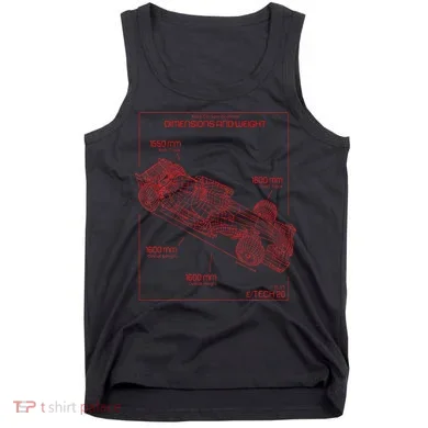 Formula Race Car Specifications Team Racing Fan Engineering Tank Top