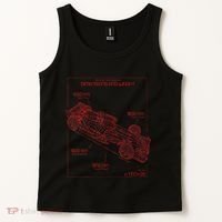 Formula Race Car Specifications Team Racing Fan Engineering Tank Top thumb 2