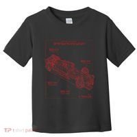 Formula Race Car Specifications Team Racing Fan Engineering Toddler T-Shirt thumb 0