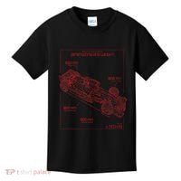 Formula Race Car Specifications Team Racing Fan Engineering Kids T-Shirt thumb 0