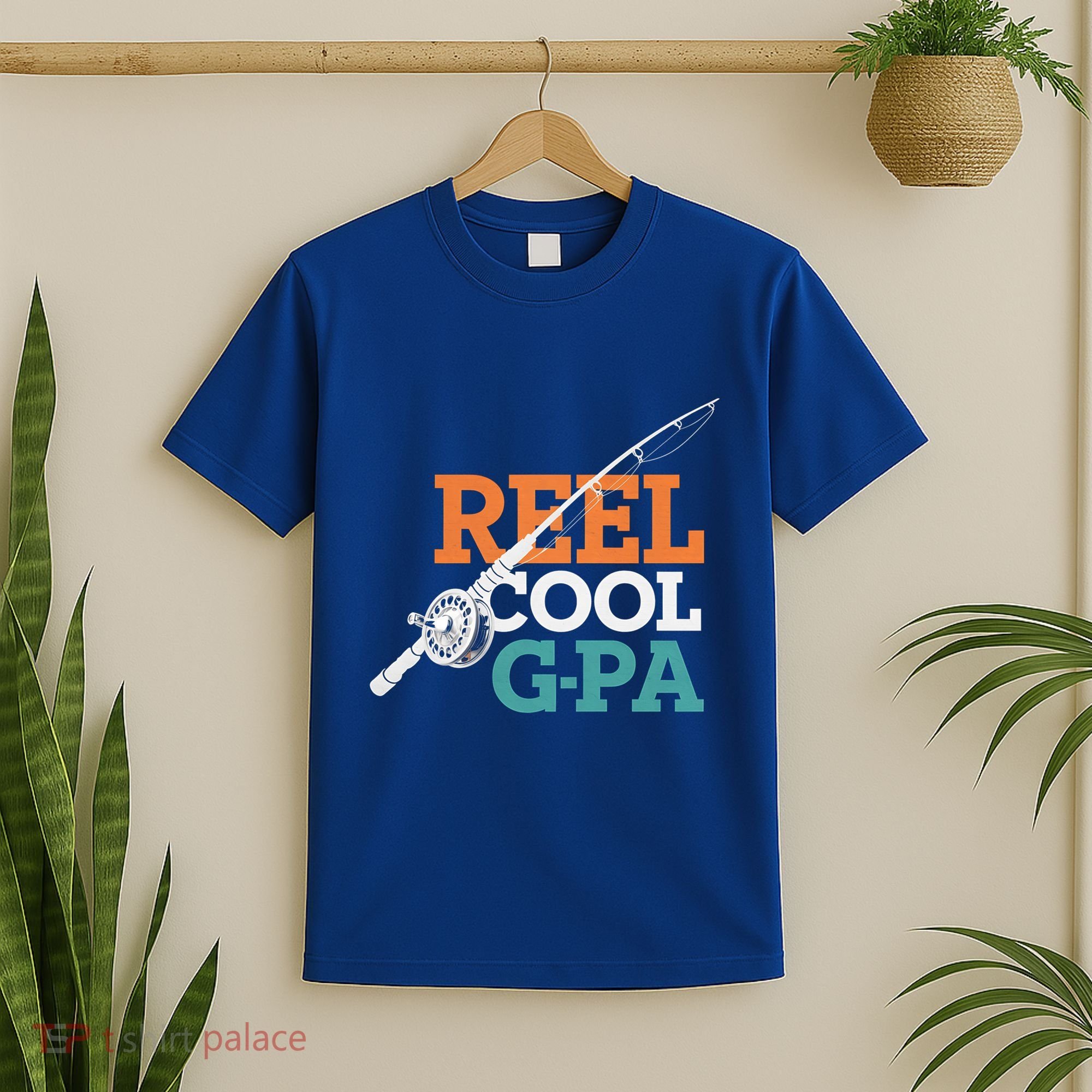 Fishing Reel Cool Gpa Fisher Retiret Fishing Gift T-Shirt