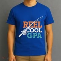Fishing Reel Cool Gpa Fisher Retiret Fishing Gift T-Shirt thumb 3
