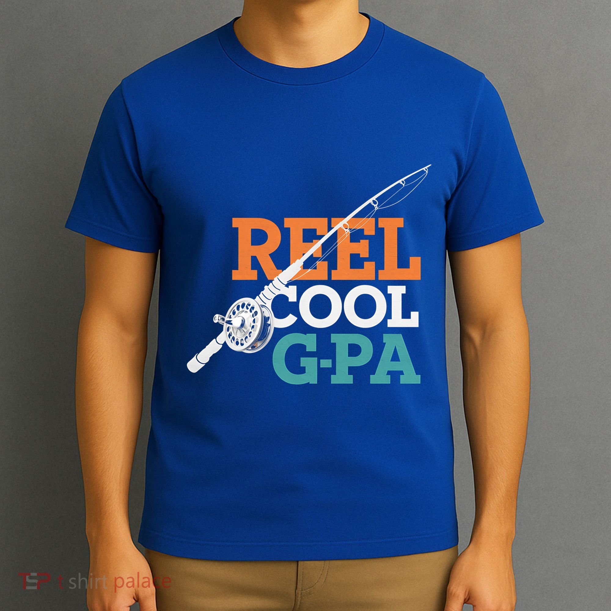 Fishing Reel Cool Gpa Fisher Retiret Fishing Gift T-Shirt