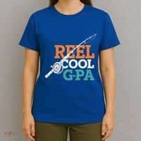 Fishing Reel Cool Gpa Fisher Retiret Fishing Gift T-Shirt thumb 4