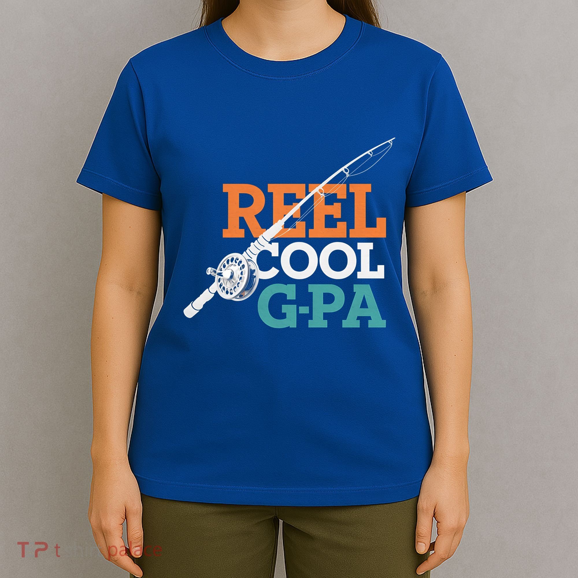 Fishing Reel Cool Gpa Fisher Retiret Fishing Gift T-Shirt