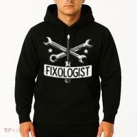 Fixologist Repair Car Technician Auto Mechanic Garage Hoodie thumb 2