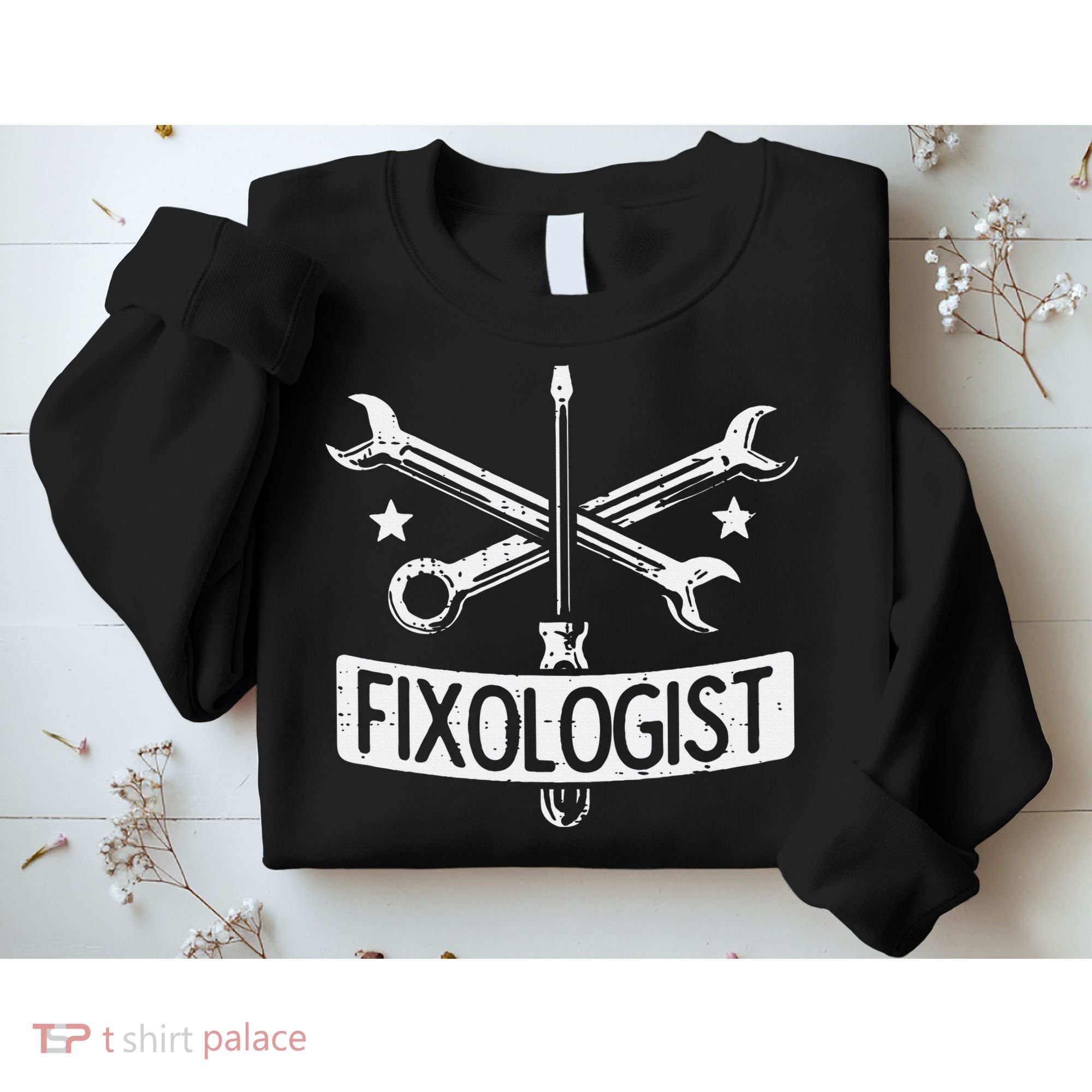 Fixologist Repair Car Technician Auto Mechanic Garage Sweatshirt