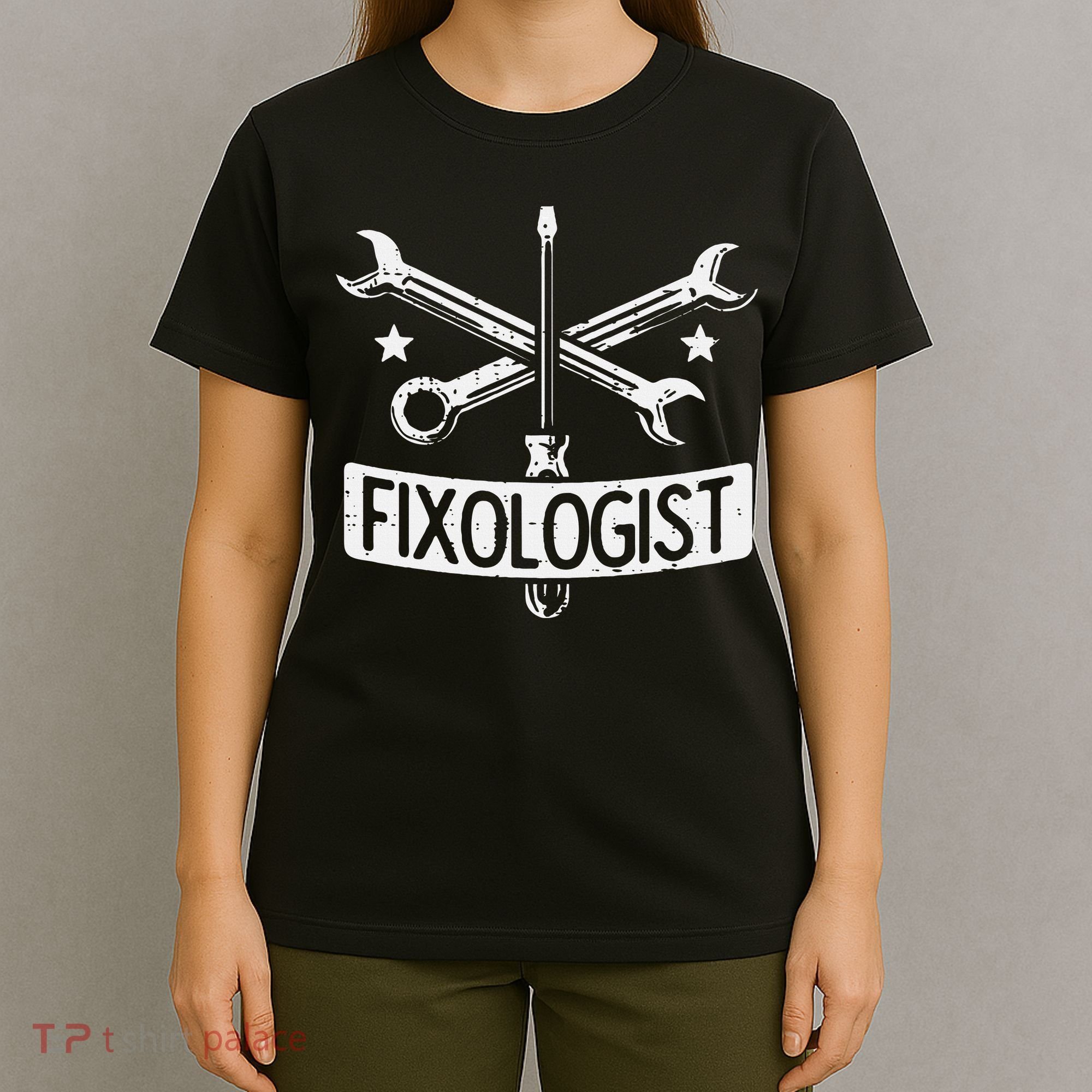 Fixologist Repair Car Technician Auto Mechanic Garage T-Shirt
