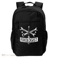 Fixologist Repair Car Technician Auto Mechanic Garage Backpack thumb 0