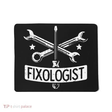 Fixologist Repair Car Technician Auto Mechanic Garage Mousepad