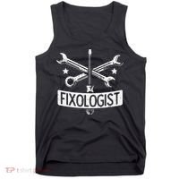 Fixologist Repair Car Technician Auto Mechanic Garage Tank Top thumb 0