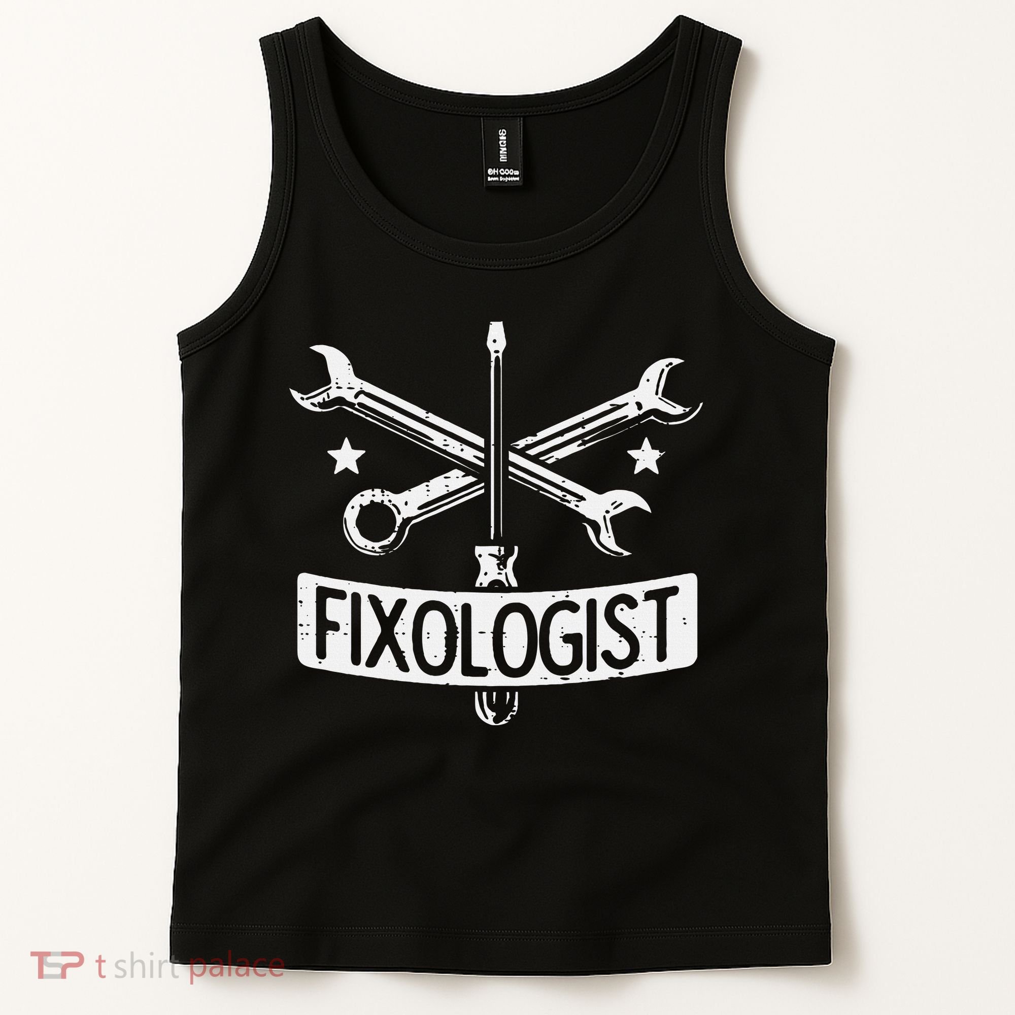 Fixologist Repair Car Technician Auto Mechanic Garage Tank Top