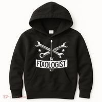 Fixologist Repair Car Technician Auto Mechanic Garage Kids Hoodie thumb 0