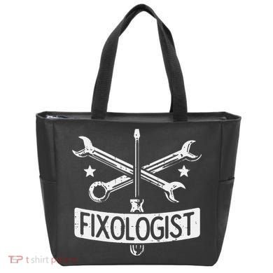 Fixologist Repair Car Technician Auto Mechanic Garage Tote Bag