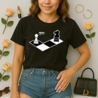 Funny Retro Chess Gift Chess-Player Comfort Colors Boxy T-Shirt thumb 2