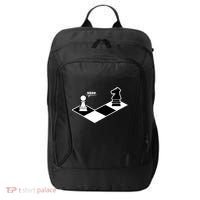 Funny Retro Chess Gift Chess-Player City Backpack thumb 0