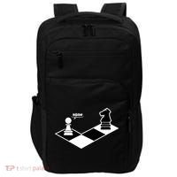 Funny Retro Chess Gift Chess-Player Impact Tech Backpack thumb 0