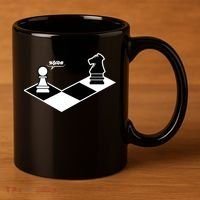 Funny Retro Chess Gift Chess-Player 11oz C Handle Ceramic Mug thumb 3