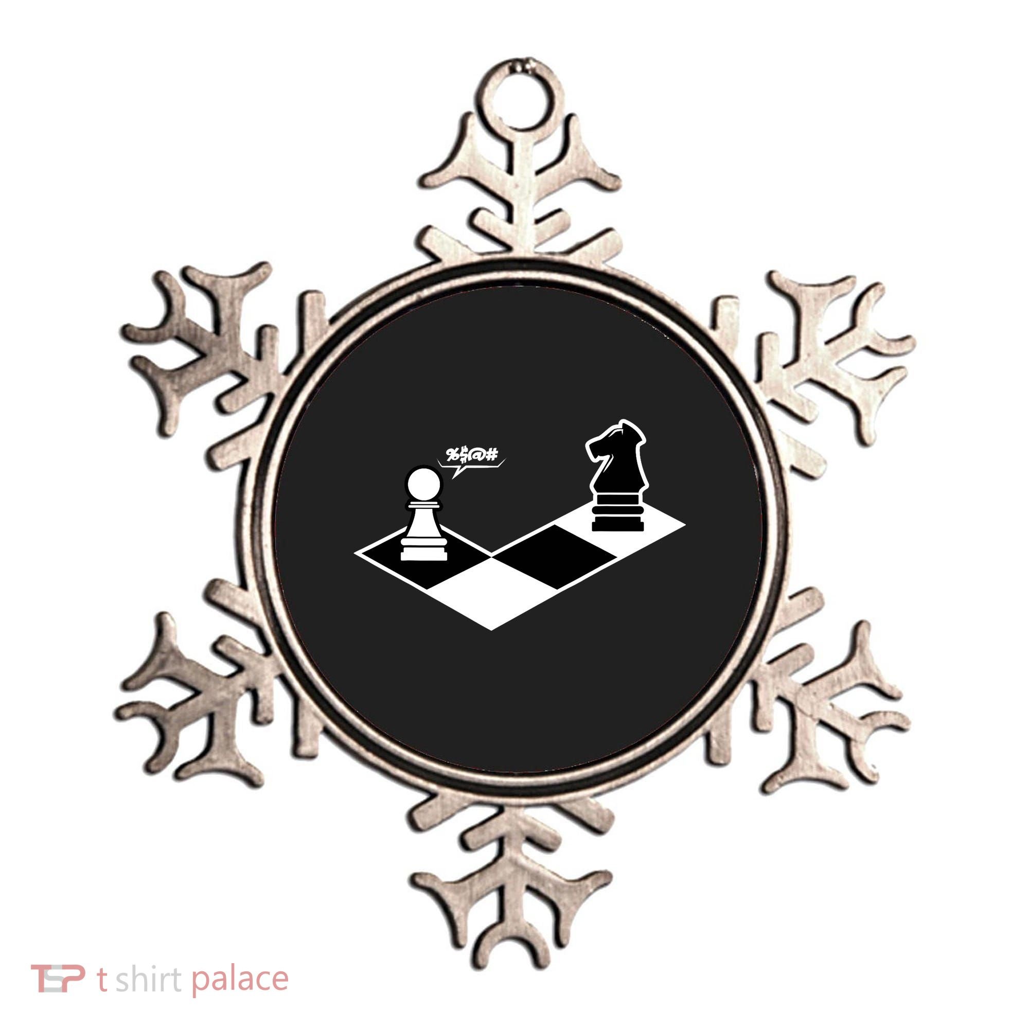 Funny Retro Chess Gift Chess-Player Ornament