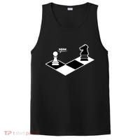 Funny Retro Chess Gift Chess-Player PosiCharge Competitor Tank thumb 0
