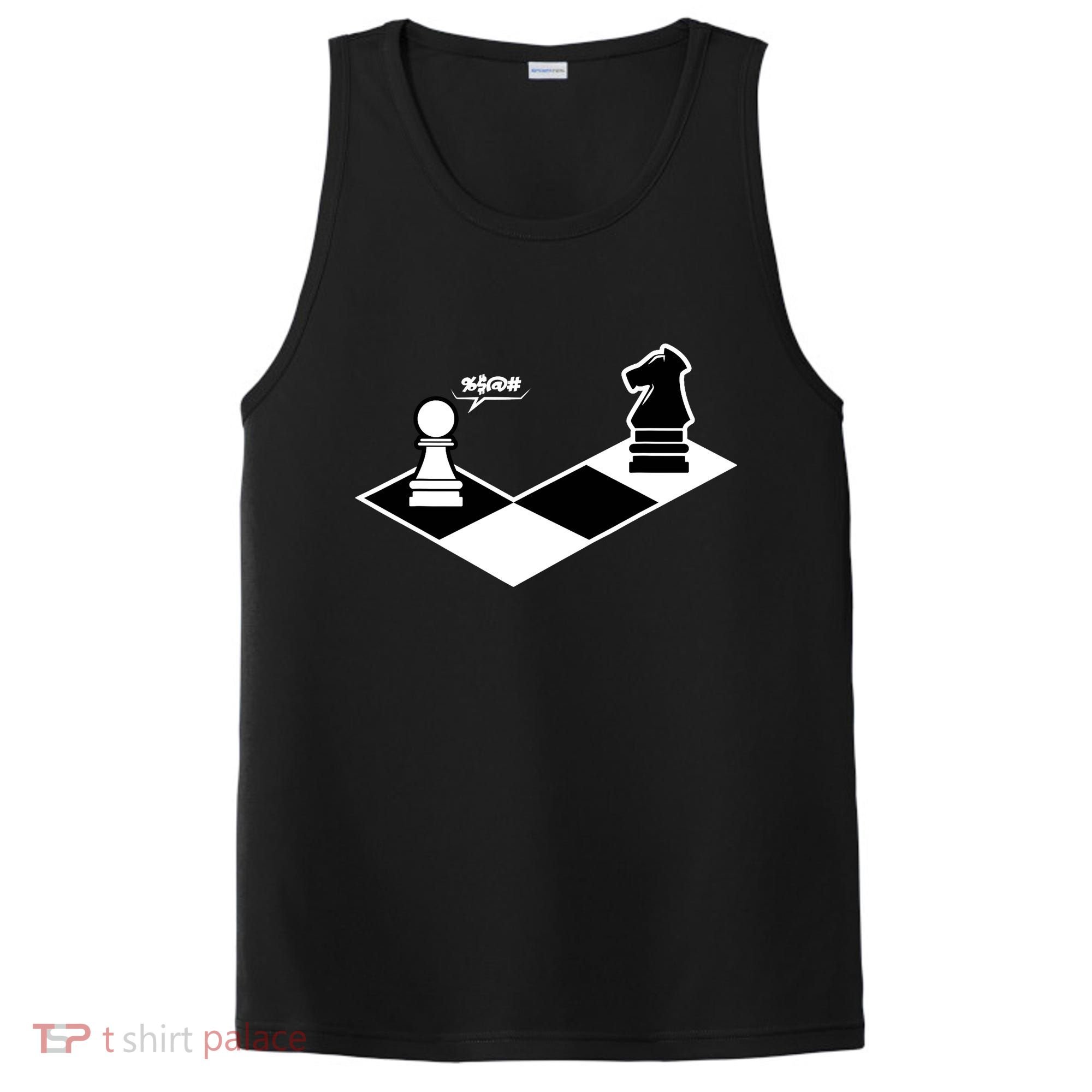 Funny Retro Chess Gift Chess-Player PosiCharge Competitor Tank