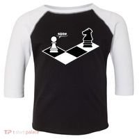 Funny Retro Chess Gift Chess-Player Toddler Fine Jersey T-Shirt thumb 0