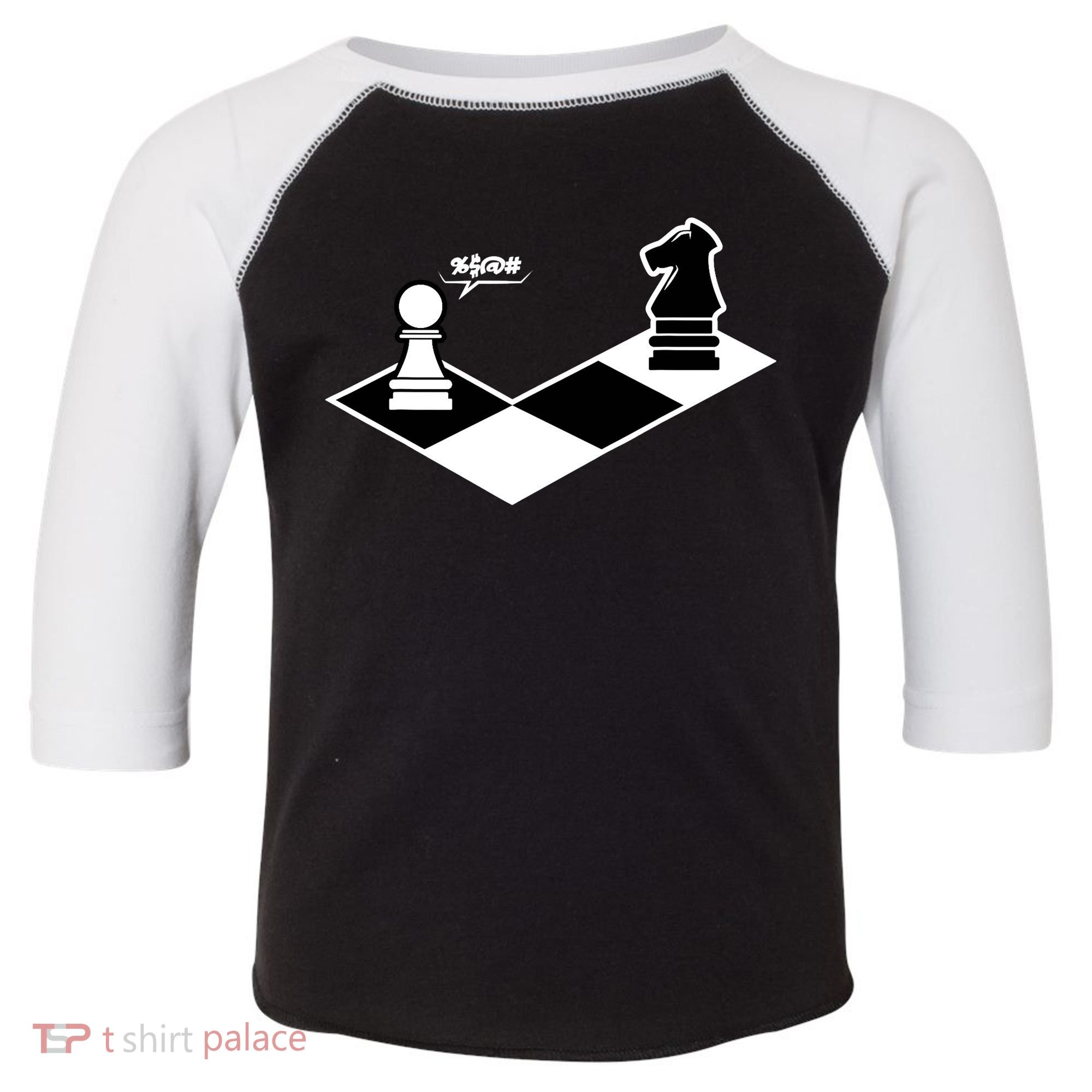 Funny Retro Chess Gift Chess-Player Toddler Fine Jersey T-Shirt