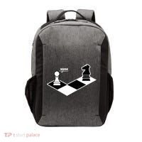 Funny Retro Chess Gift Chess-Player Vector Backpack thumb 0