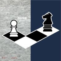 Funny Retro Chess Gift Chess-Player Kids Colorblock Raglan Jersey thumb 2