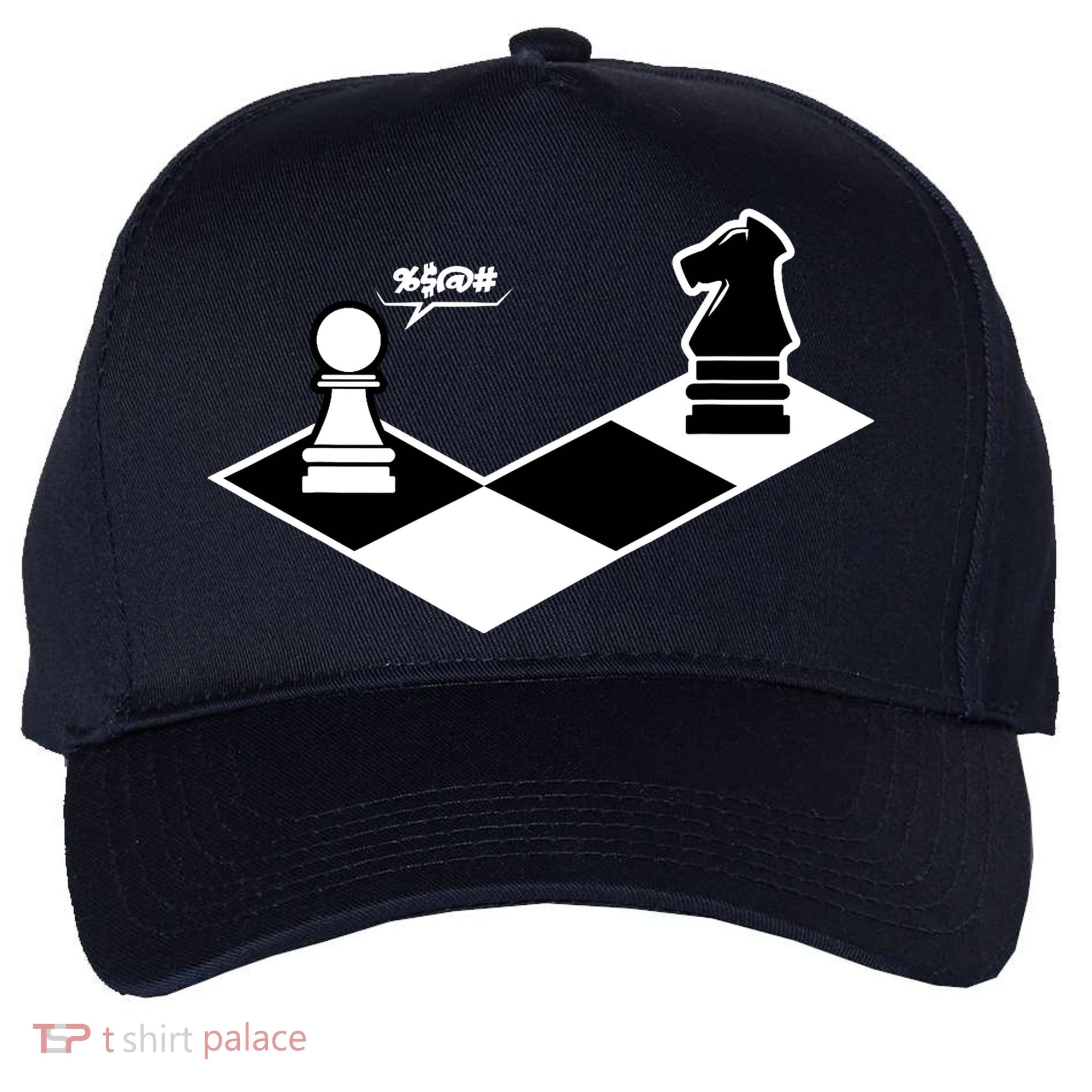 Funny Retro Chess Gift Chess-Player Five-Panel Snapback Cap