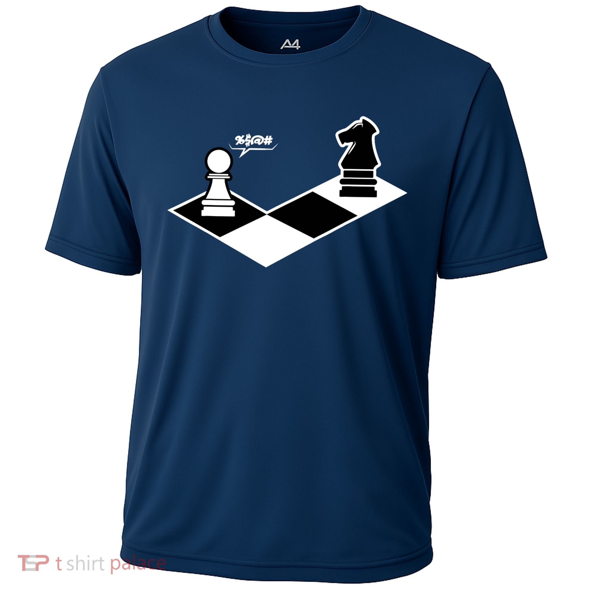 Funny Retro Chess Gift Chess-Player Cooling Performance Crew T-Shirt