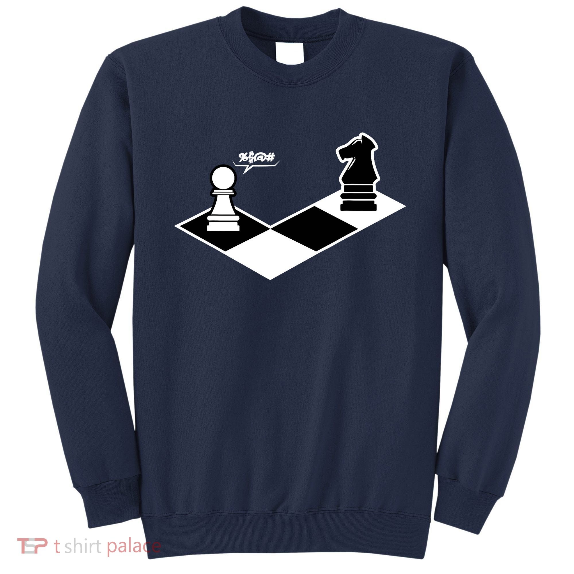 Funny Retro Chess Gift Chess-Player Sweatshirt