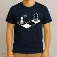 Funny Retro Chess Gift Chess-Player T-Shirt thumb 3