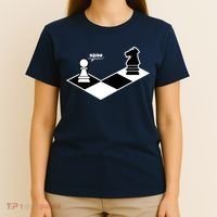 Funny Retro Chess Gift Chess-Player T-Shirt thumb 4