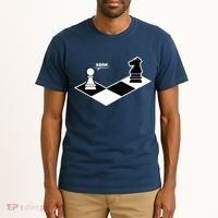 Funny Retro Chess Gift Chess-Player Tall T-Shirt thumb 2