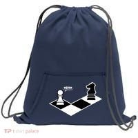 Funny Retro Chess Gift Chess-Player Sweatshirt Cinch Pack Bag thumb 0