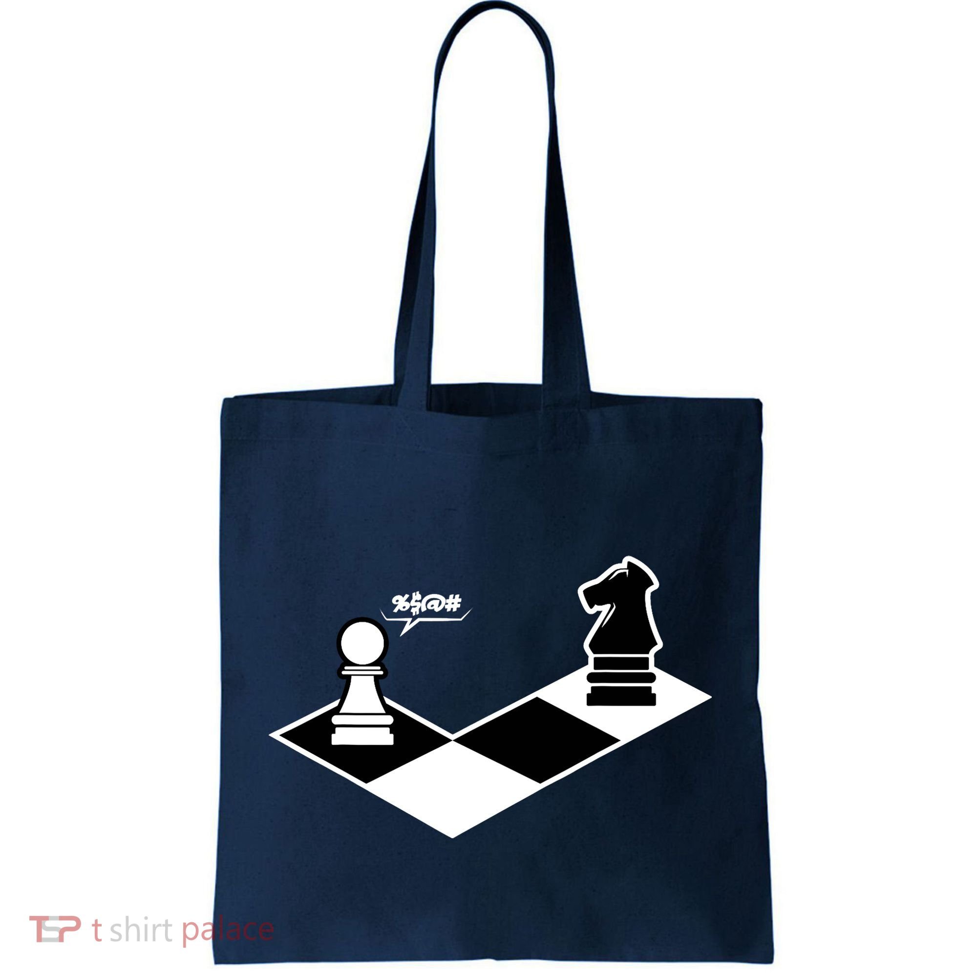 Funny Retro Chess Gift Chess-Player Tote Bag