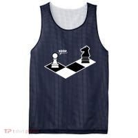 Funny Retro Chess Gift Chess-Player Mesh Reversible Basketball Jersey Tank thumb 0