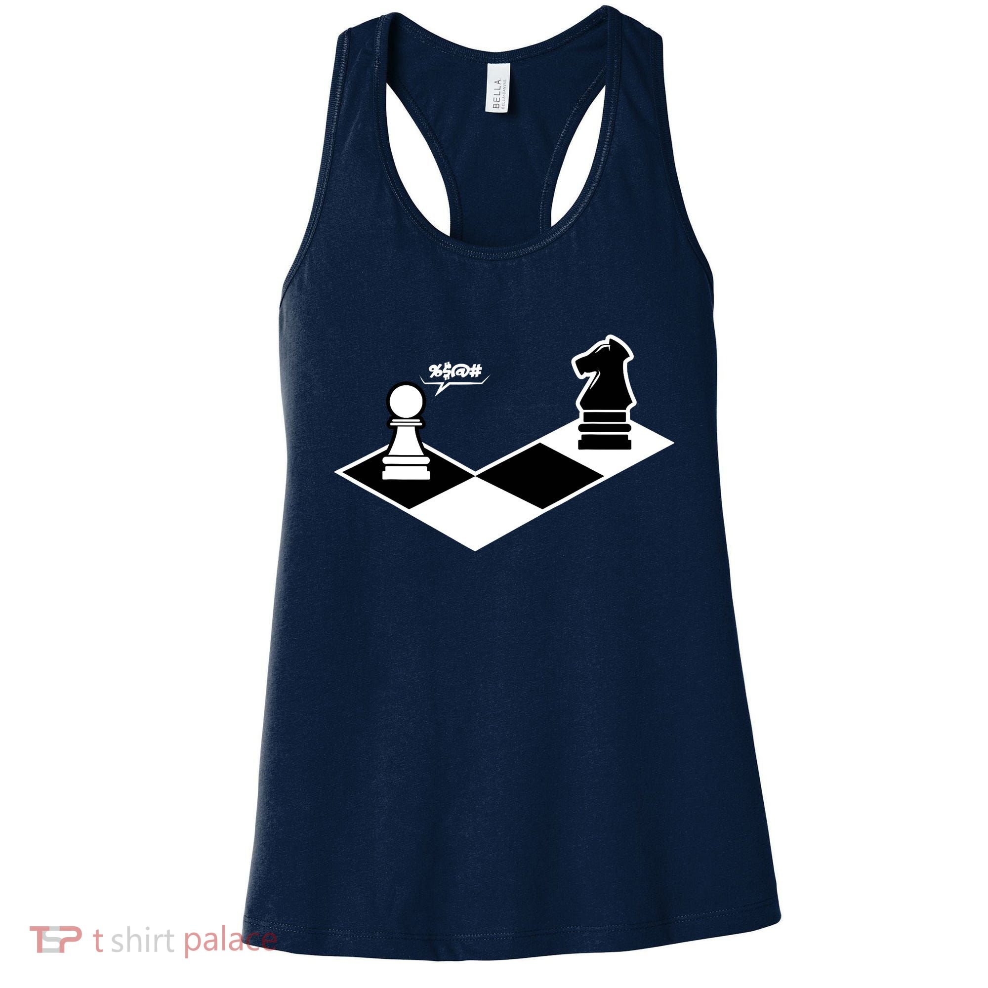Funny Retro Chess Gift Chess-Player Women's Tank Top
