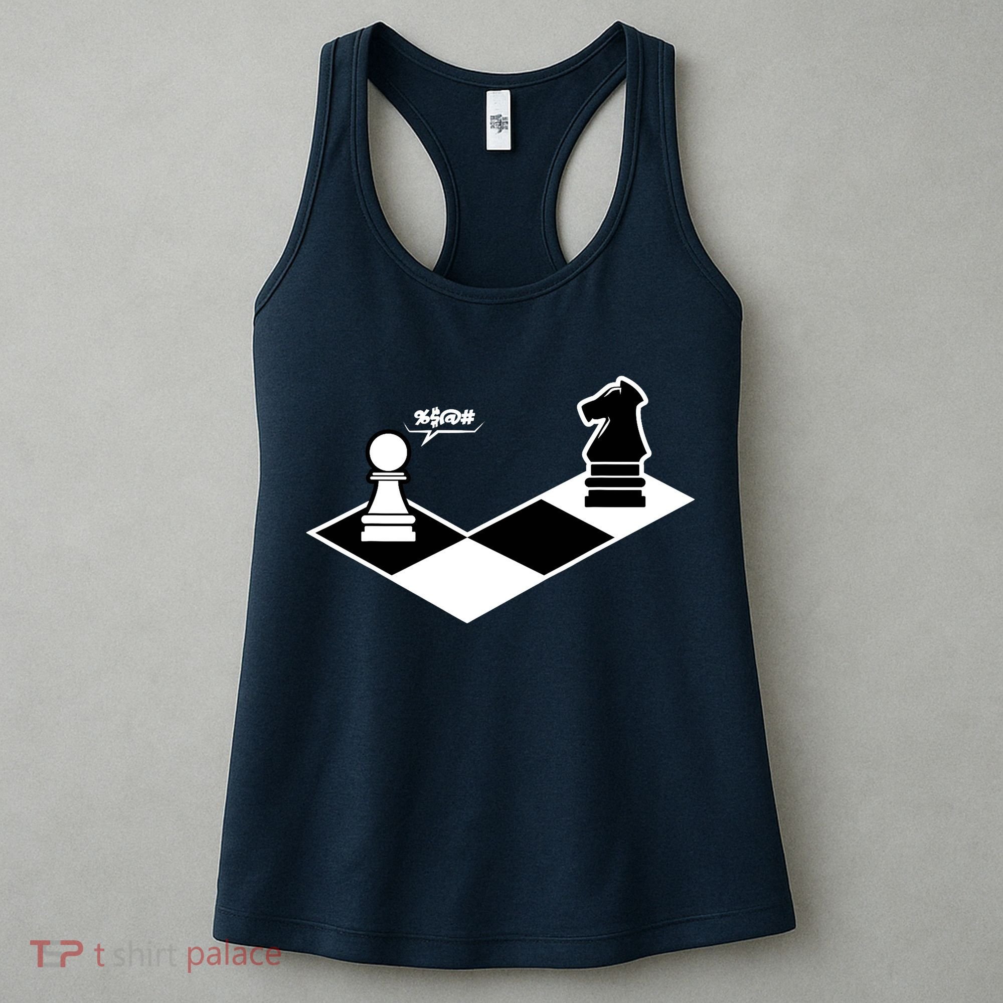 Funny Retro Chess Gift Chess-Player Women's Tank Top