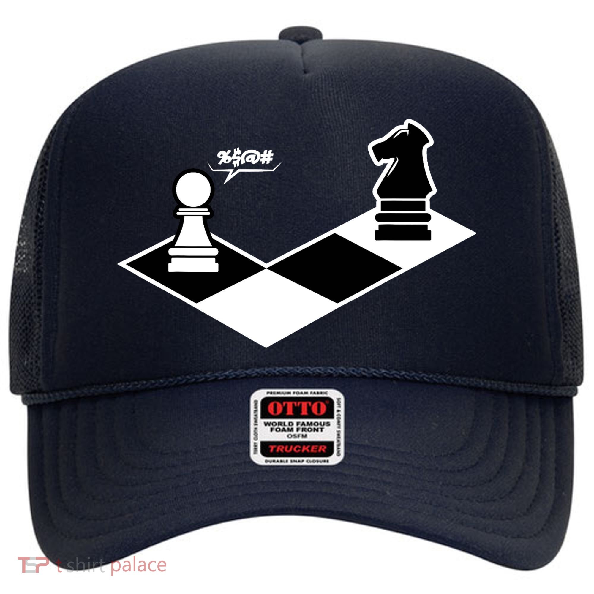 Funny Retro Chess Gift Chess-Player Hat