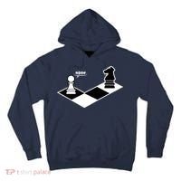 Funny Retro Chess Gift Chess-Player Tall Hoodie thumb 0