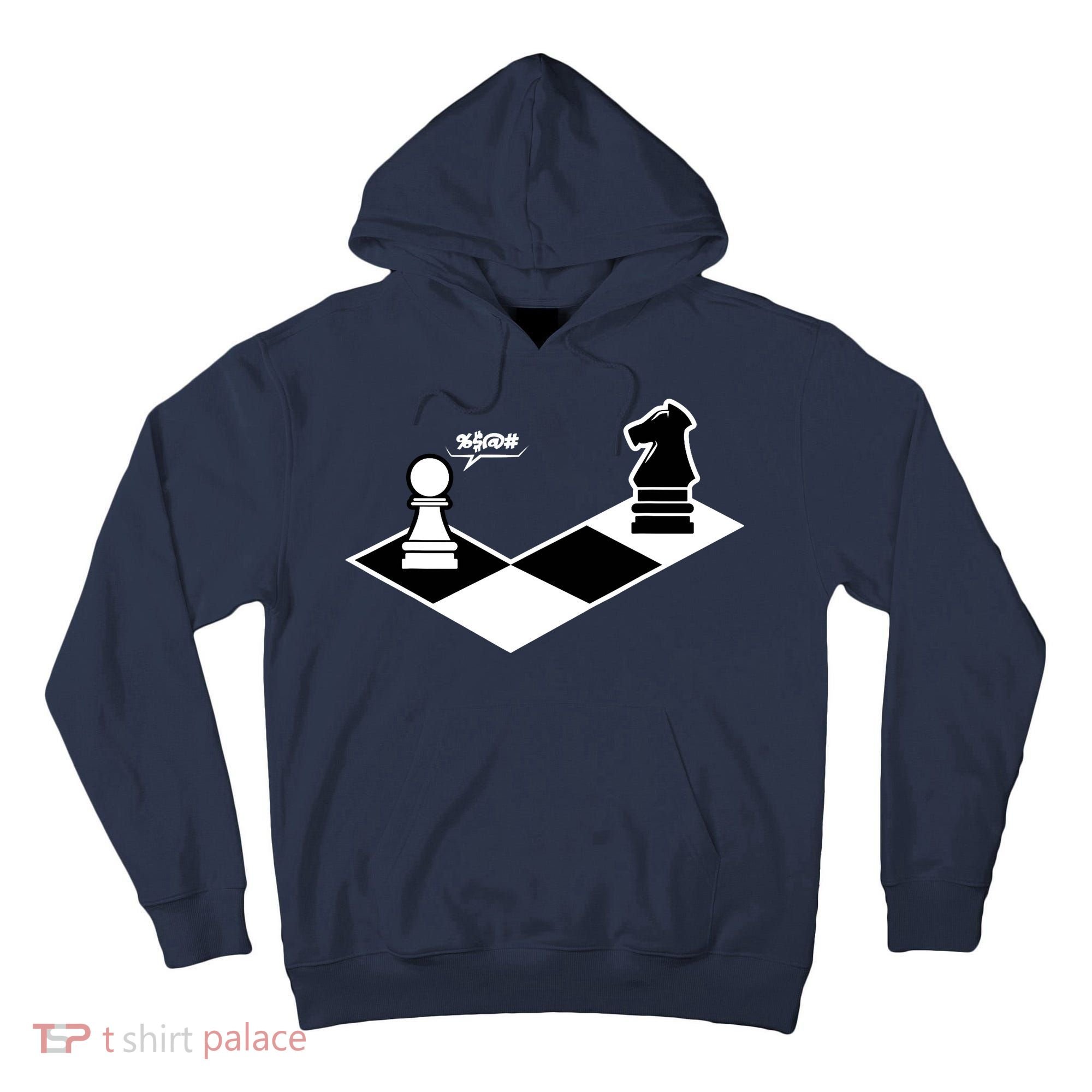 Funny Retro Chess Gift Chess-Player Tall Hoodie