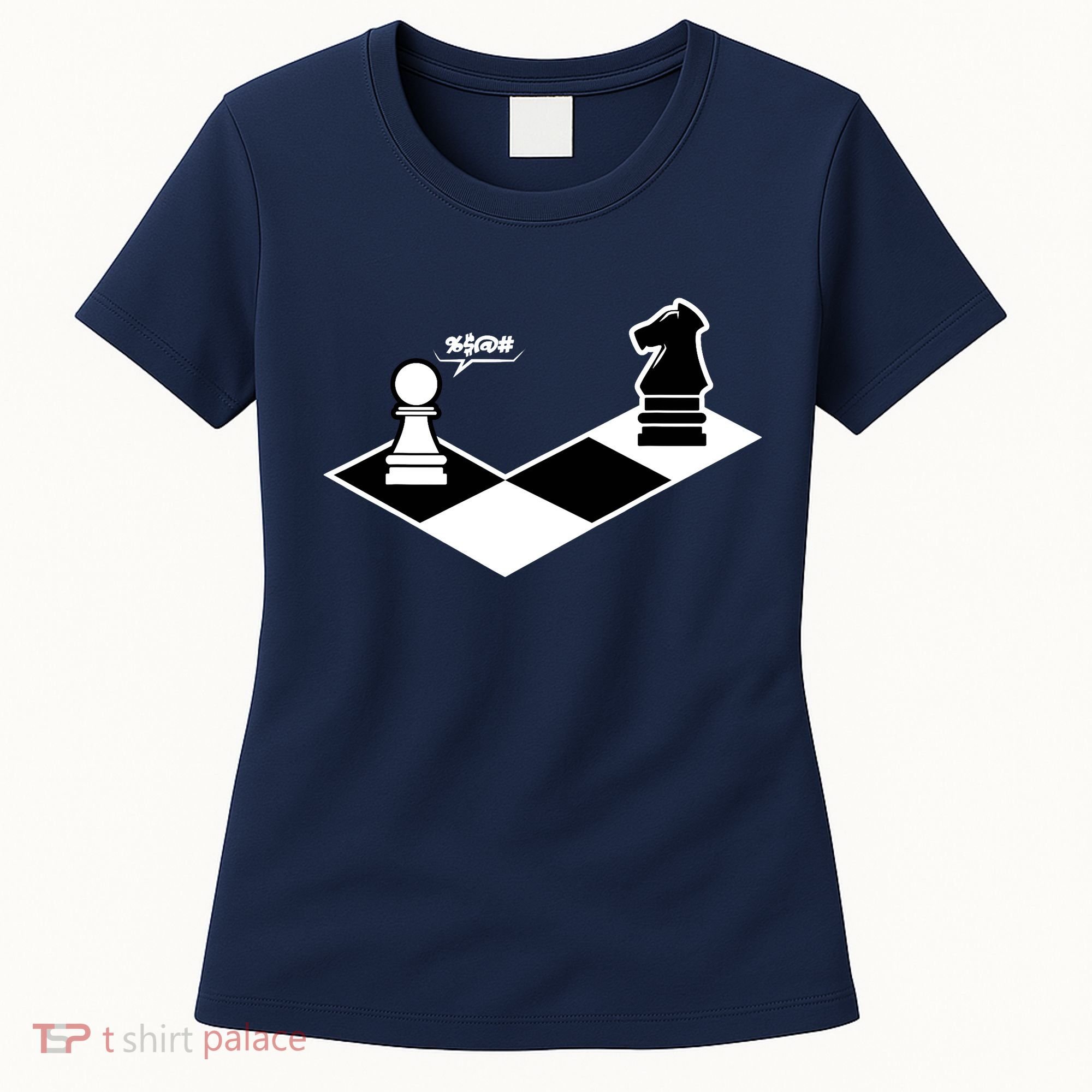 Funny Retro Chess Gift Chess-Player Women's T-Shirt